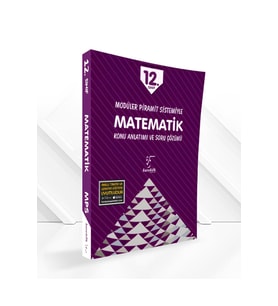 Karekök Yayınları Yeni Müf. Karekök Yayınları 12.Sınıf Matematik Konu Anlatımlı Çözümlü Soru MPS (MODÜLER P (Çok Renkli)