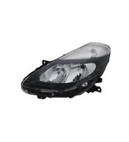 RENAULT CLİO ÖN FAR MOTORLU SİYAH HB SOL 2008- 260603106R