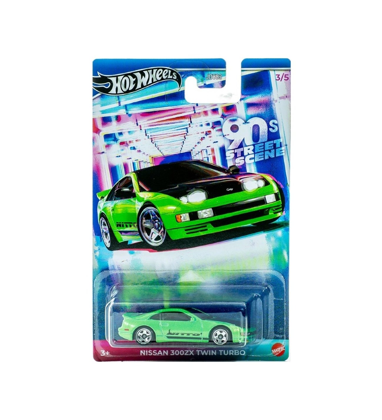Hot Wheels 90's Street Scene Nissan 300ZX Twin Turbo GDG44 JCB59