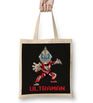 Ultraman Pixel Character Bez Çanta Uzun Saplı