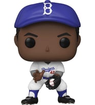 Funko Pop! Simgeler Jackie Robinson Tam Renk Üniforma Sigara Chase Şekil
