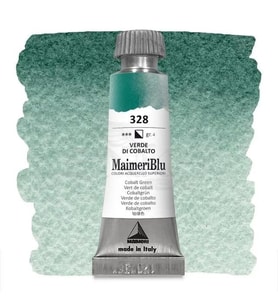Maimeri Blu Tüp Sulu Boya 12 ml S4 No:328 Cobalt Green