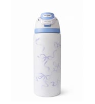 Owala 32 Oz Desenli FreeSip Kapaklı Vakumlu Spor & Outdoor Çelik Termos (Ebru Mavi)
