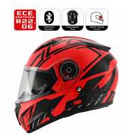 FF868 Azrael Motosiklet Kaskı Güneş Vizörlü Çene Açılır Motorcu Kask