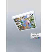 1x1-tekli-60x60-tavana Yapışık Led Panel-54w-sıva Üstü Led-kolay Montaj-sonbahar-- Led