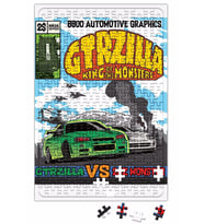 Crazy Gtrzilla R34 King Of The Monsters Puzzle 240 Parça Yapboz