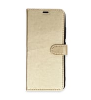 İphone Xs Max Trend S Plus Kapaklı Kılıf - Gold