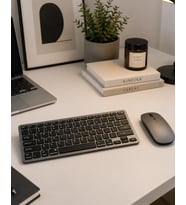 Sessiz Kullanım Sunan Bluetooth Klavye Mouse Seti Çoklu Cihaz Uyumlu
