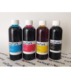 InkTurk Mürekkep Epson Eco Tank L3111 L 3111 uyumlu dye 4x 200ml