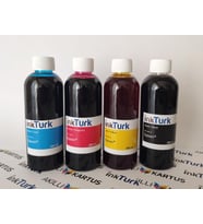 InkTurk Mürekkep Epson Eco Tank L3111 L 3111 uyumlu dye 4x 200ml (Karışık)