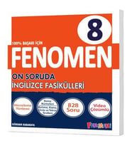 FENOMEN 8.SINIF ON SORUDA İNGİLİZCE FASİKÜLLERİ