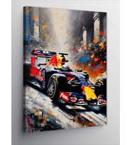 Kanvas Tablo Formula 1 Aracı