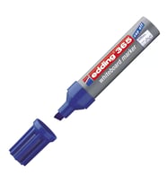 EDDİNG 365 BEYAZ TAHTA KALEMİ KESİK UÇ MAVİ 2-7mm