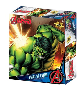 Prime 3D - Avengers The Hulk 500 Parça Yetişkin Puzzle 32672