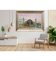 Gümüş Çerçeveli Tablo nb1486