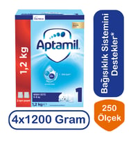 Aptamil Devam Sütü 1 Numara 1200 gr 4 lü Paket