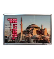 Ezan Okuyan Saat Ayasofya Camii Baskılı