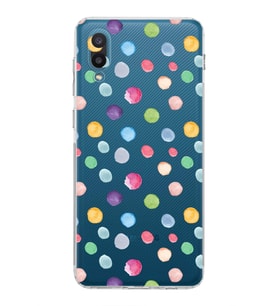 PrintiFy Samsung Galaxy A02 ile Uyumlu Water Color 6  Kamera Korumalı Şeffaf  Kılıf