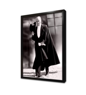 Atatürk Çerçeveli Cam Tablo