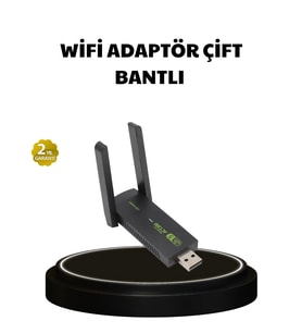 Dual Band Usb Wifi Adaptör - 1200 Mbps Hız