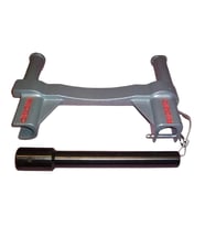 Rıdgıd 67662 Model 300 ve 1233 Pafta Makinesi Bağlantı Adaptörü (Gri)