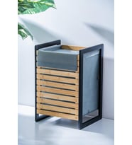 Acar Vika Bambu Çamaşır Sepeti JNW-07987