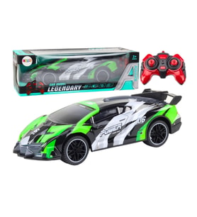 Auto Sportowe RC 1:10 25 km/h Maksimum Hızlı, 42 cm Dev Boyutlu ve Hassas Kontrollü Uzaktan Kumandal