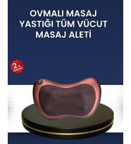 Mulvxkrg Krg02 Isıtma Özellikli Derin Yoğurma Masaj Yastığı Priz & Çakmak Girişli (Mulvix)
