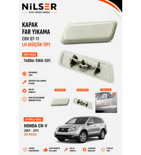 Honda Crv Far Yıkama Kapak Sol 2007-2011 2.2 Küçük Tip