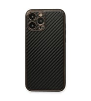 Apple İphone 13 Pro Kılıf Coco Karbon Silikon - Siyah