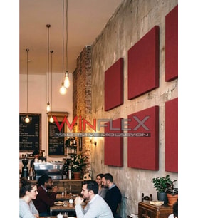 AKUSTİK KUMAŞ KAPLI PANEL - (60x60CM)
