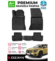 Mercedes GLA 3D Pro Havuzlu Paspas 2014-2019 A+ Kalite