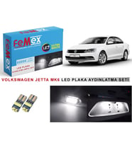 Volkswagen Jetta Mk6 LED Plaka Aydınlatma Ampul Seti FEMEX Parlak Beyaz