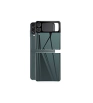 Samsung Galaxy Z Flip 3 Uyumlu Zore 3D Standart 2 in 1 Arka Koruyucu