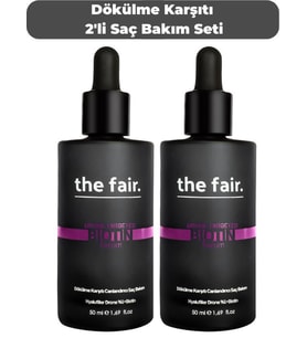 the fair. Dökülme Karşıtı 2'li Saç Bakım Seti