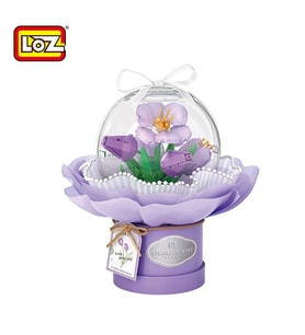 Mey İthalat® LZ1297 LEDLİ E BUKETİ BLOCK OYUNCAK 272 PARÇA
