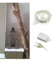 100 Ledli 8 Fonksiyonlu 10 Metre Led Aydınlatma Dekor Lambası (beyaz) (5343)