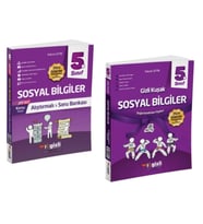 GİZLİ YAYINLARI 5.SINIF SOSYAL BİLGİLER ALIŞTIRMALI SORU BANKASI - SOSYAL BİLGİLER GİZLİ KUŞAK DEĞER