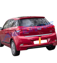 Hyundai i20 Krom Bagaj Alt Çıta Formlu 2014-2017 Paslanmaz Çelik