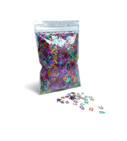 Holografik Renkli Harf Glitter 5 gr