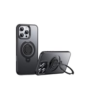 iPhone 16 Pro Avatar 360 Dönen Magsafe Kapak - Siyah