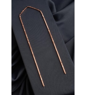Hematit Doğal Taş Parlak Roz Küp Kesim 2x2mm Dizi [AA]