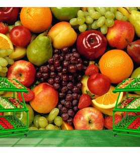 Manav Meyve Fresh Duvar Kağıdı