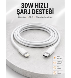 Ios Tüm Serilerle Uyumlu 30w Hızlı Şarj Aleti 11 12 13 14/pro Max Mini Plus
