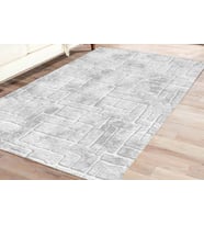Aksu Prime Dekoratif Halı120X180 Stan Gri