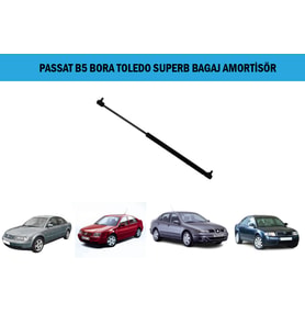 BAGAJ AMORTİSÖRÜ PASSAT B5 B5.5 BORA TOLEDO SUPERB