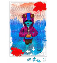 Leon Brawl Stars Puzzle 240 Parça Yapboz
