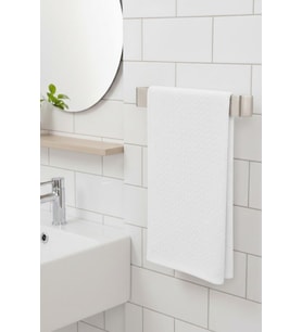 Krom Lamalı Paslanmaz Çelik Havluluk Banyo Askısı