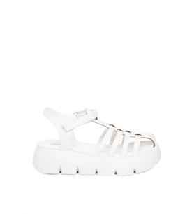 Minican J F 210 Filet Erkek Çocuk Düz Sandalet Beyaz