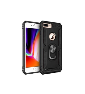Apple iPhone 8 Plus Uyumlu Kılıf Zore Vega Kapak (Siyah)